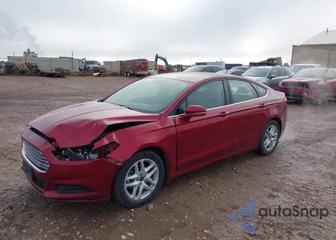 2016 Ford Fusion Se from USA, damaged, VIN 3FA6P0H78GR383502